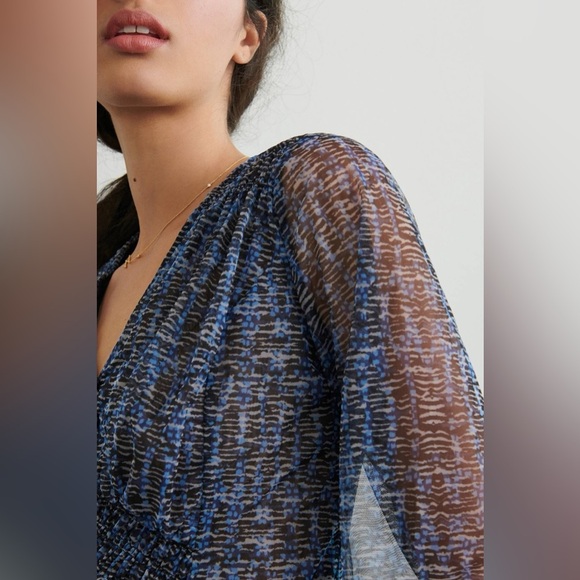 Anthropologie Gretchen Smocked Tunic | Size Small - Picture 7 of 12